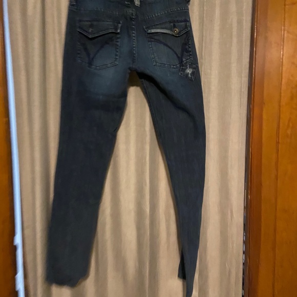 Volcom Distressed Jeans Size 3 - Picture 2 of 3